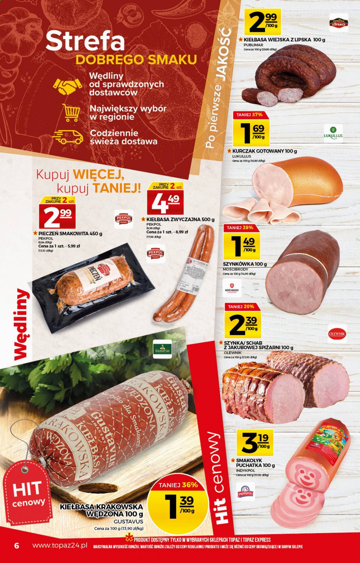 Gazetka Topaz - 4.02.2021 - 10.02.2021. Strona 6