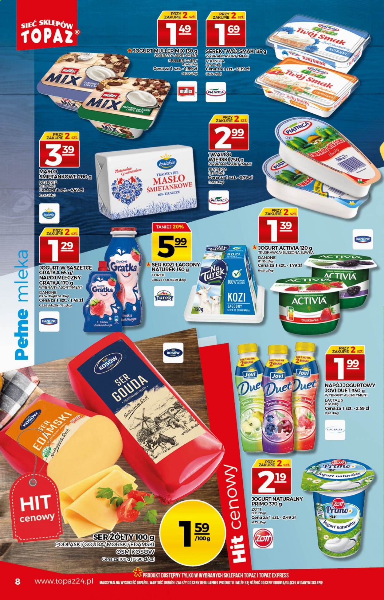 Gazetka Topaz - 4.02.2021 - 10.02.2021. Strona 8