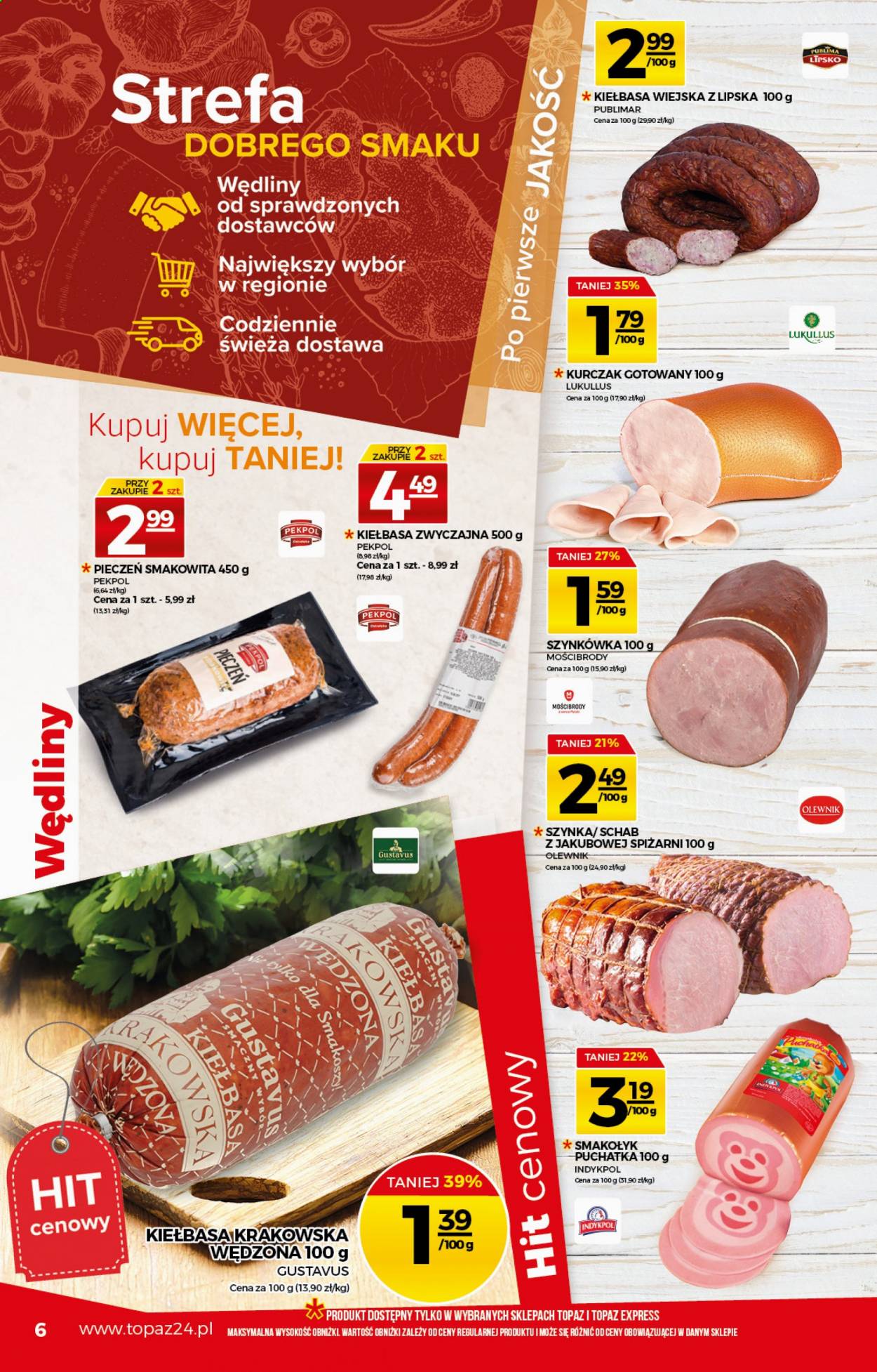 Gazetka Topaz - 4.02.2021 - 10.02.2021. Strona 6