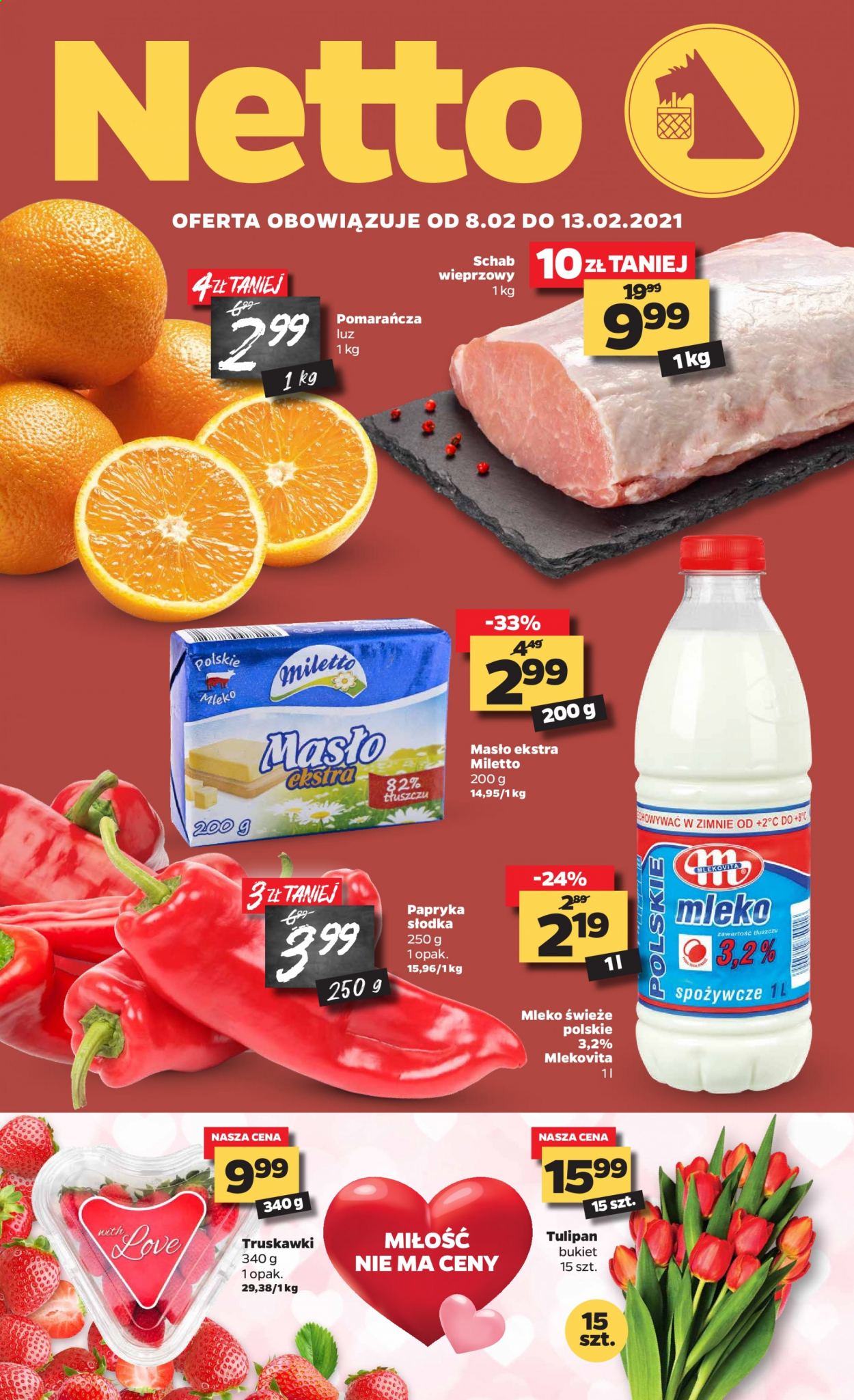 Gazetka Netto - 8.02.2021 - 13.02.2021. Strona 1