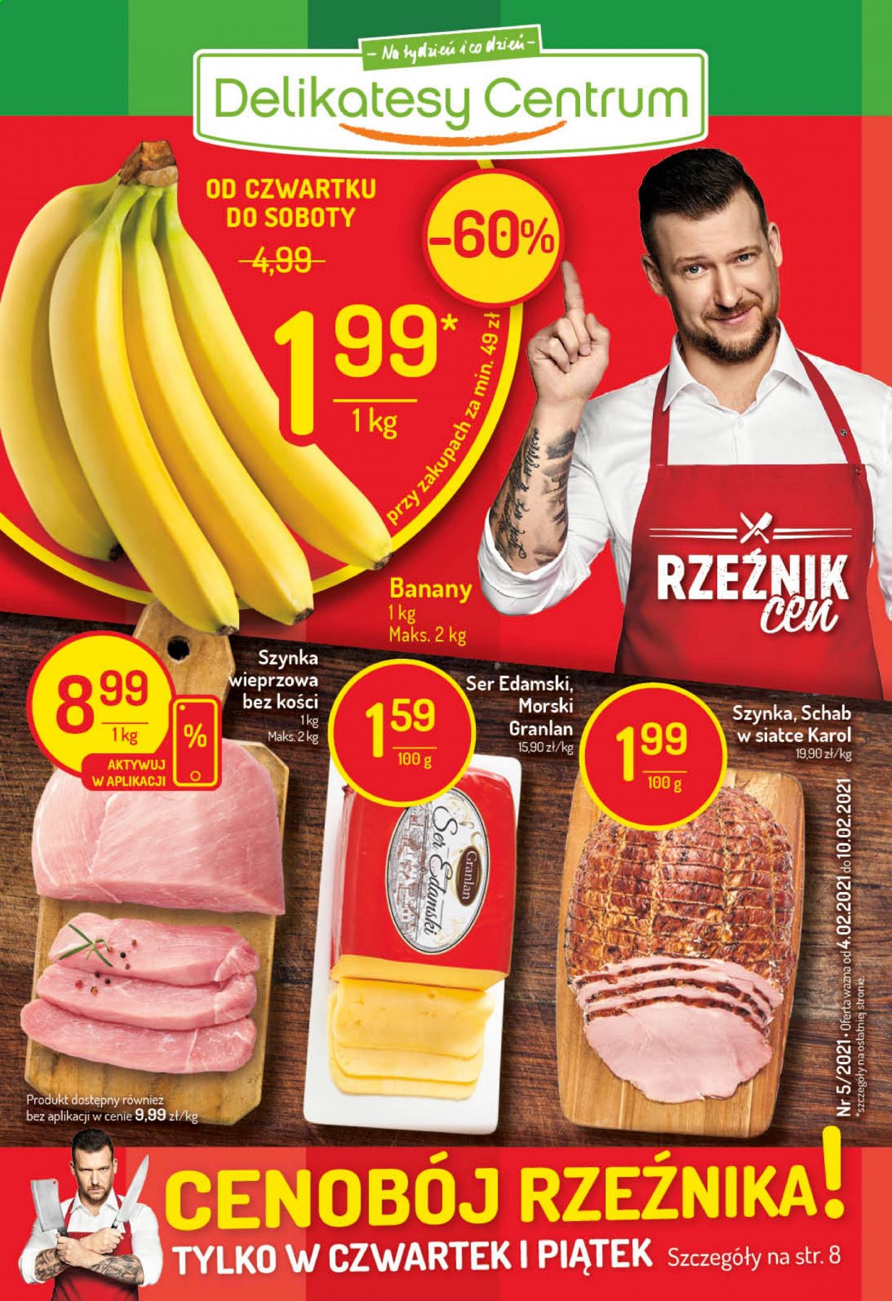 Gazetka Delikatesy Centrum - 4.02.2021 - 10.02.2021. Strona 1