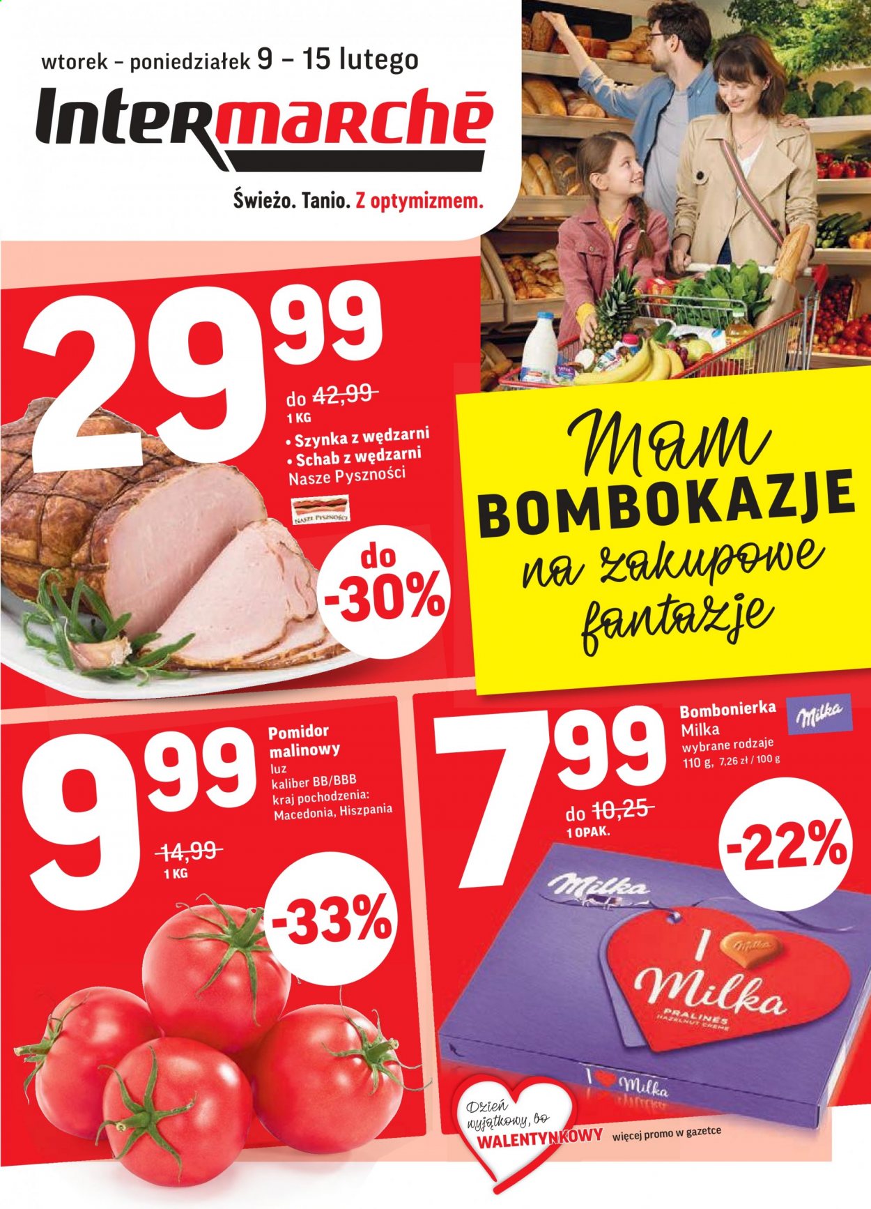 Gazetka Intermarché - 9.02.2021 - 15.02.2021. Strona 1