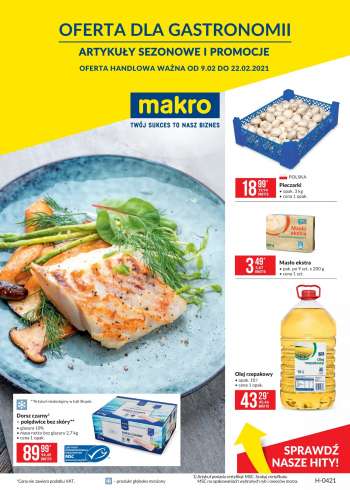 Gazetka Makro - 9.2.2021 - 22.2.2021.