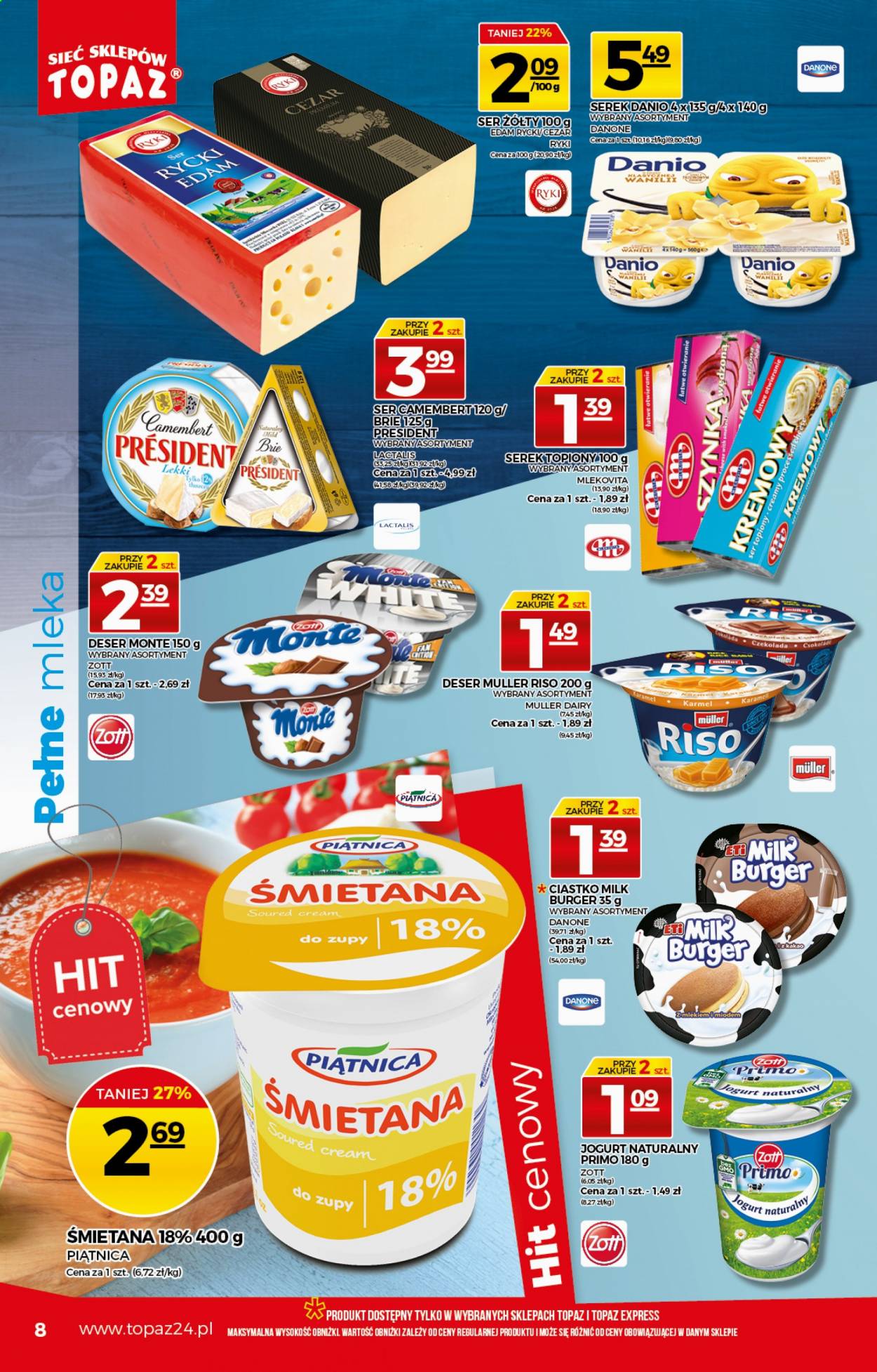 Gazetka Topaz - 11.02.2021 - 17.02.2021. Strona 8