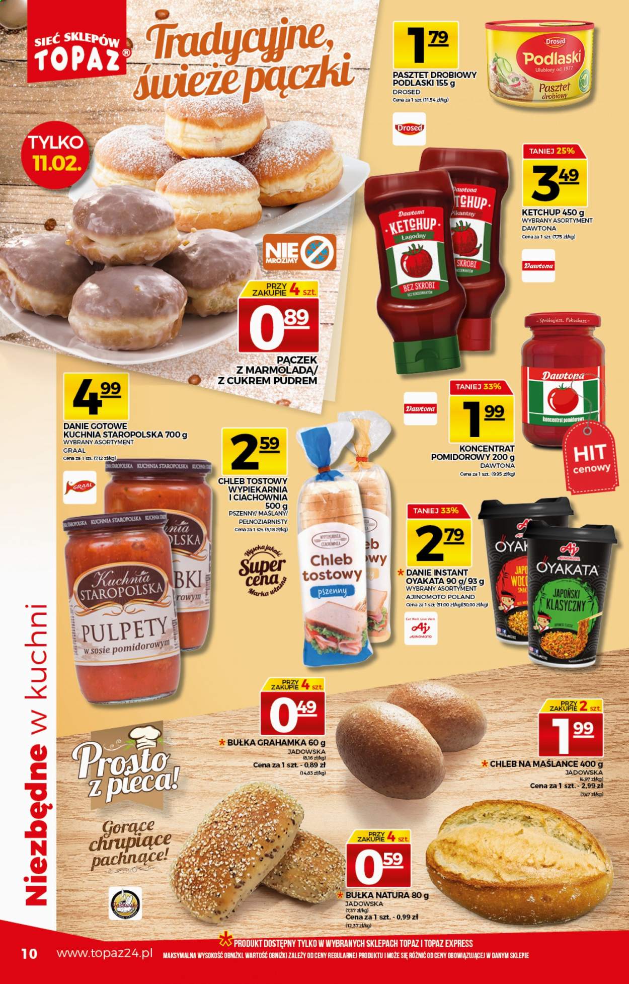 Gazetka Topaz - 11.02.2021 - 17.02.2021. Strona 10