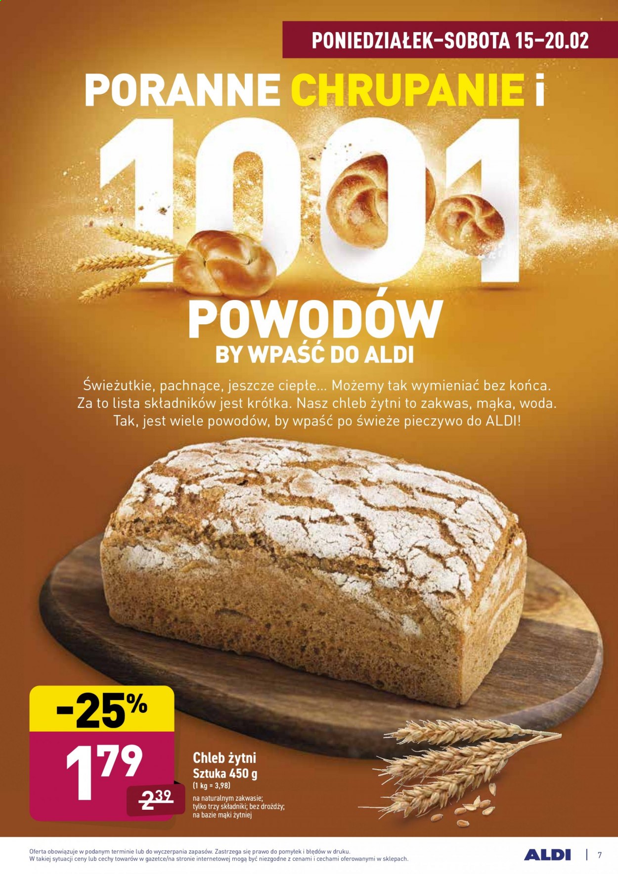 Gazetka ALDI - 15.02.2021 - 20.02.2021. Strona 7