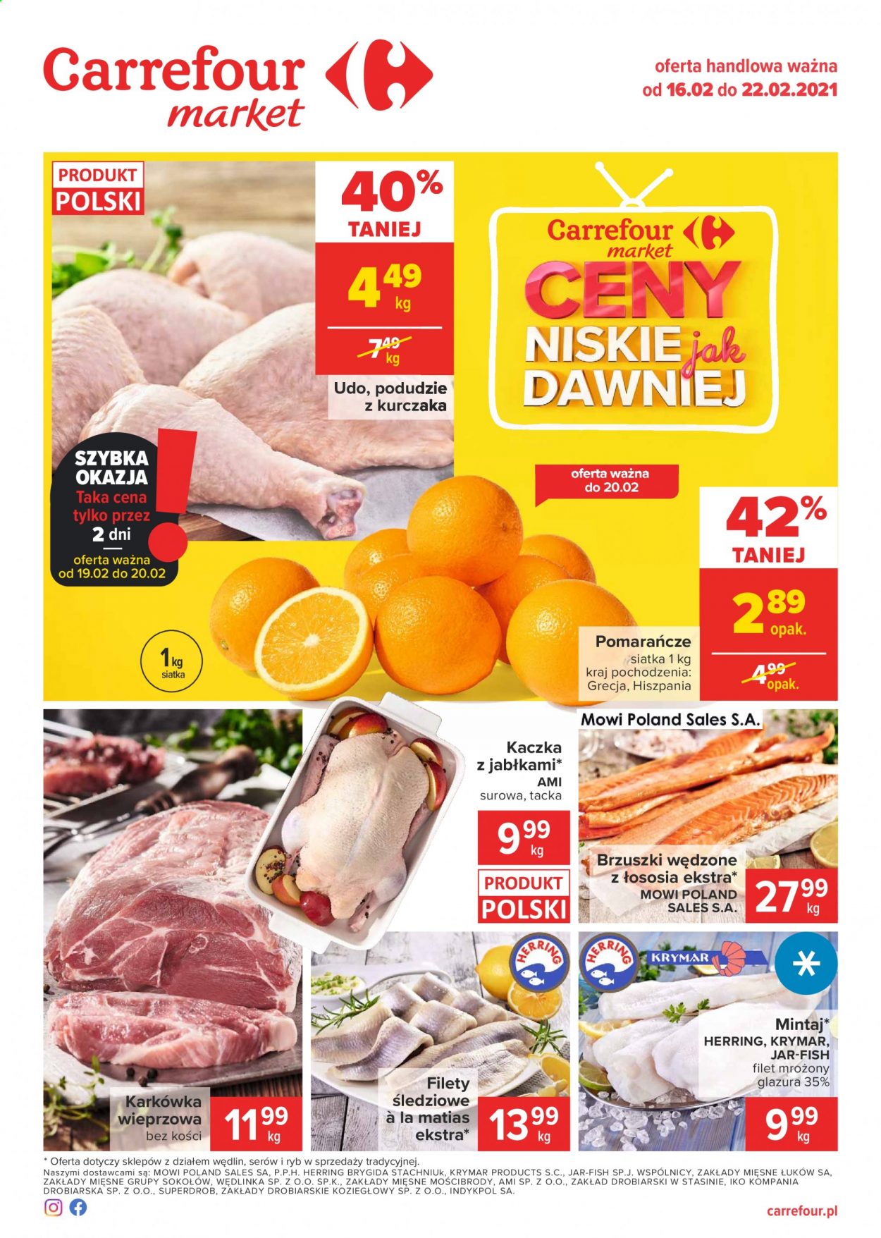 Gazetka Carrefour Market - 16.02.2021 - 22.02.2021. Strona 1