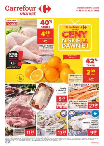 Gazetka Carrefour Market - 16.2.2021 - 22.2.2021.