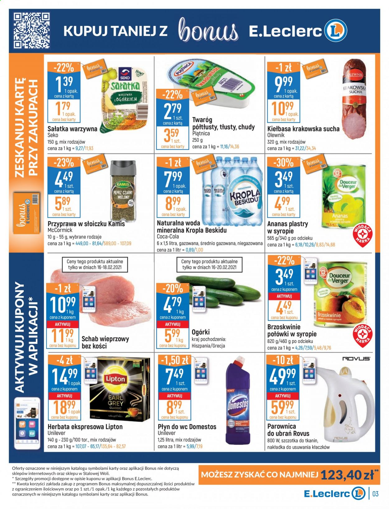 Gazetka E.Leclerc - 16.02.2021 - 27.02.2021. Strona 3