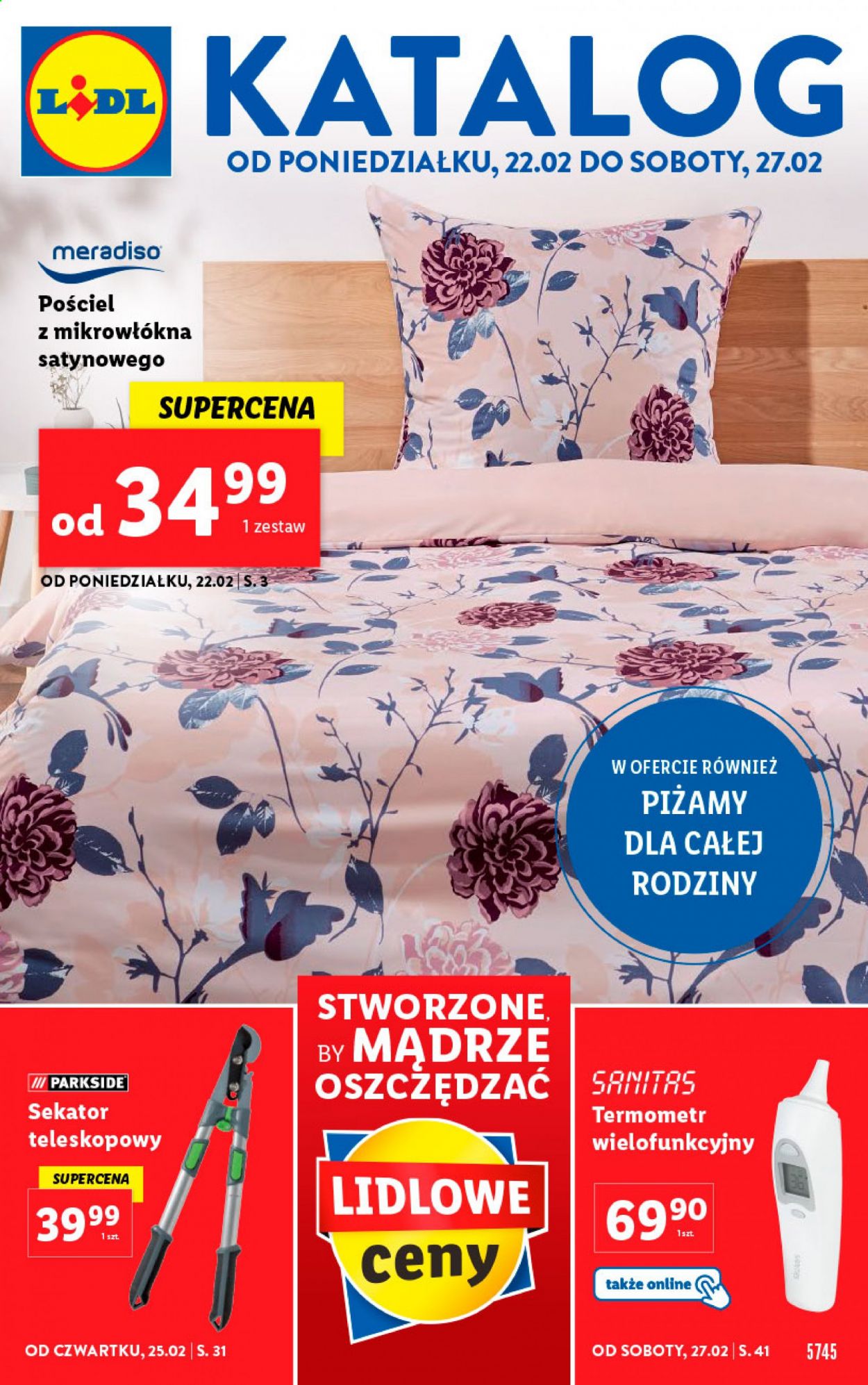 Gazetka Lidl - 22.02.2021 - 27.02.2021. Strona 1