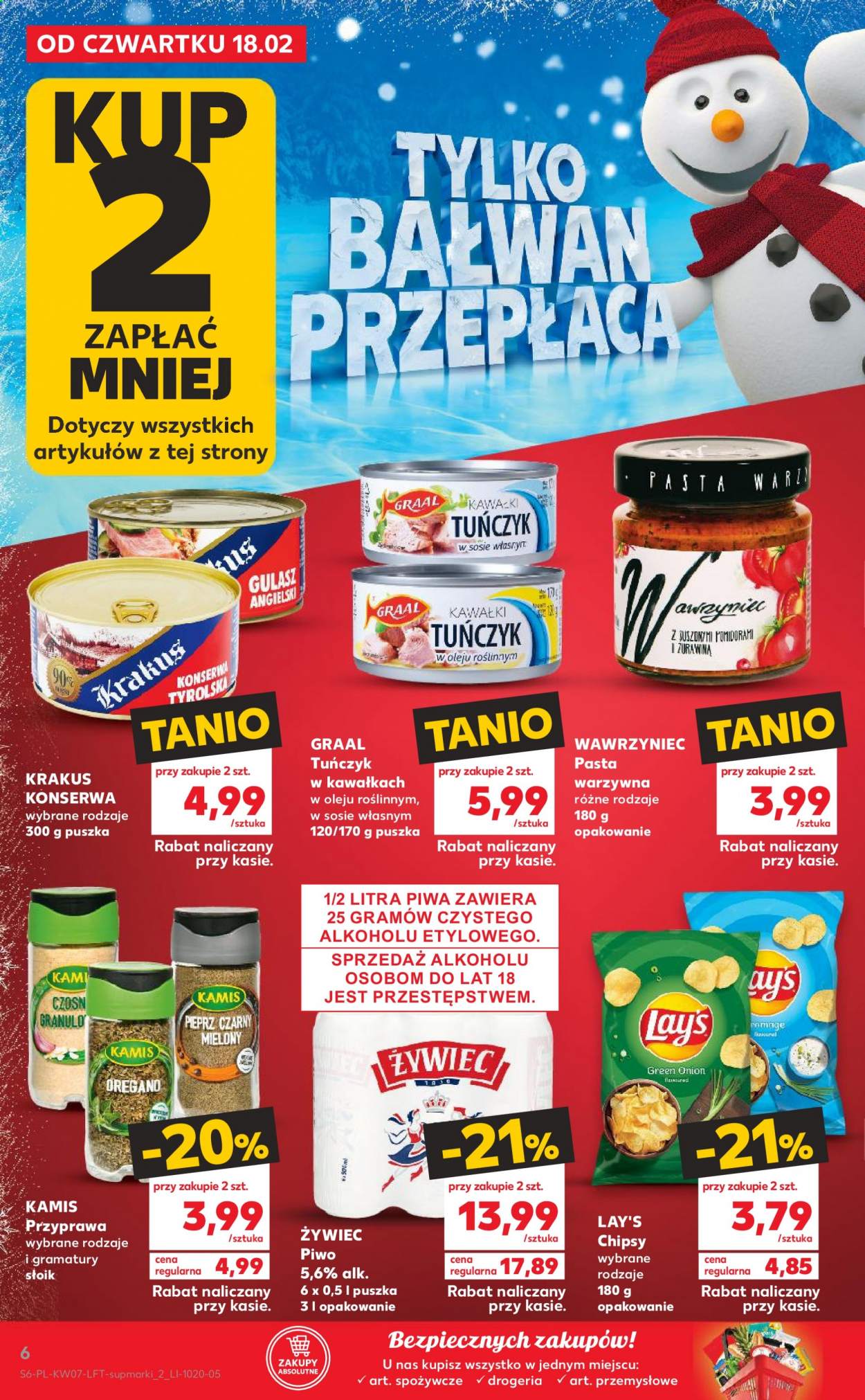 Gazetka Kaufland - 18.02.2021 - 24.02.2021. Strona 6