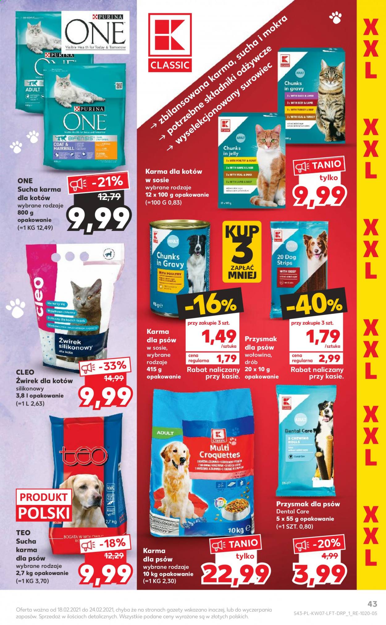 Gazetka Kaufland - 18.02.2021 - 24.02.2021. Strona 43