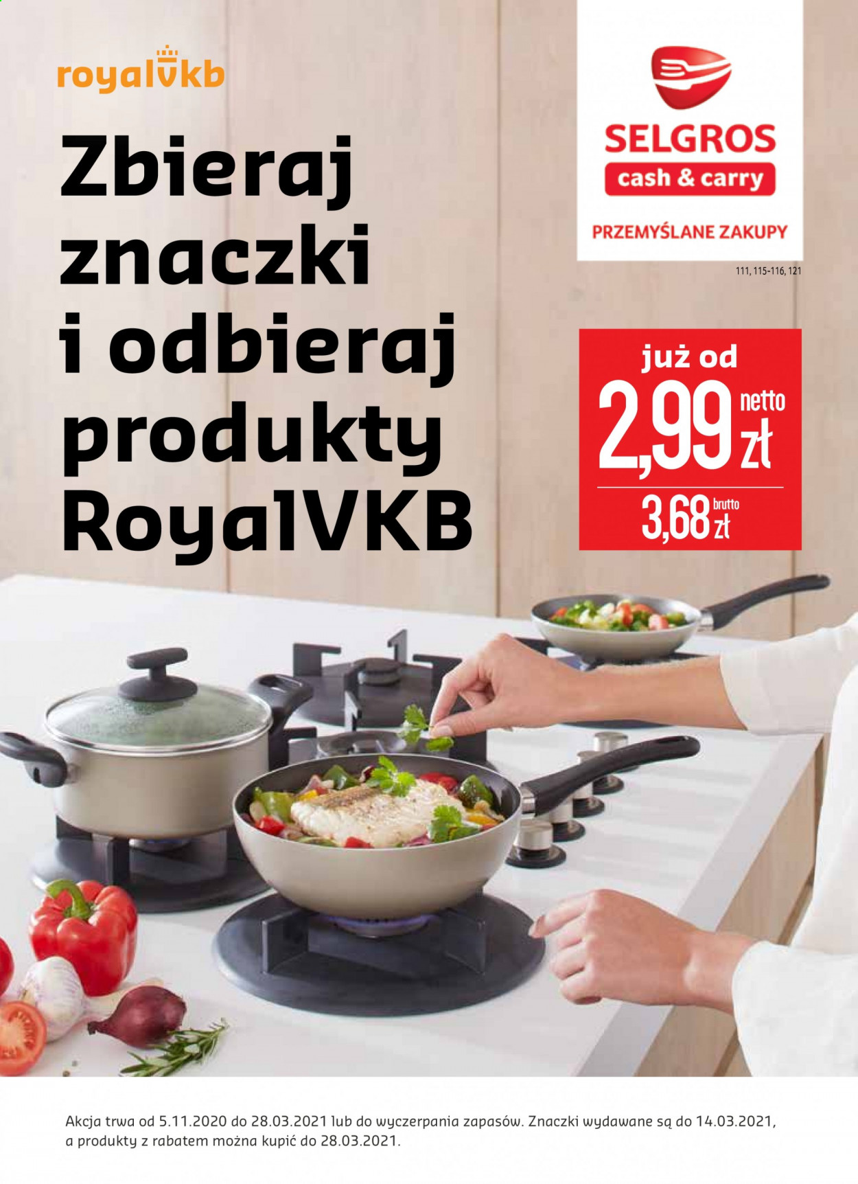 Gazetka Selgros - 5.11.2020 - 28.03.2021. Strona 1
