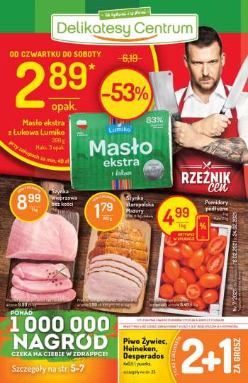 Gazetka Delikatesy Centrum - 18.2.2021 - 24.2.2021.