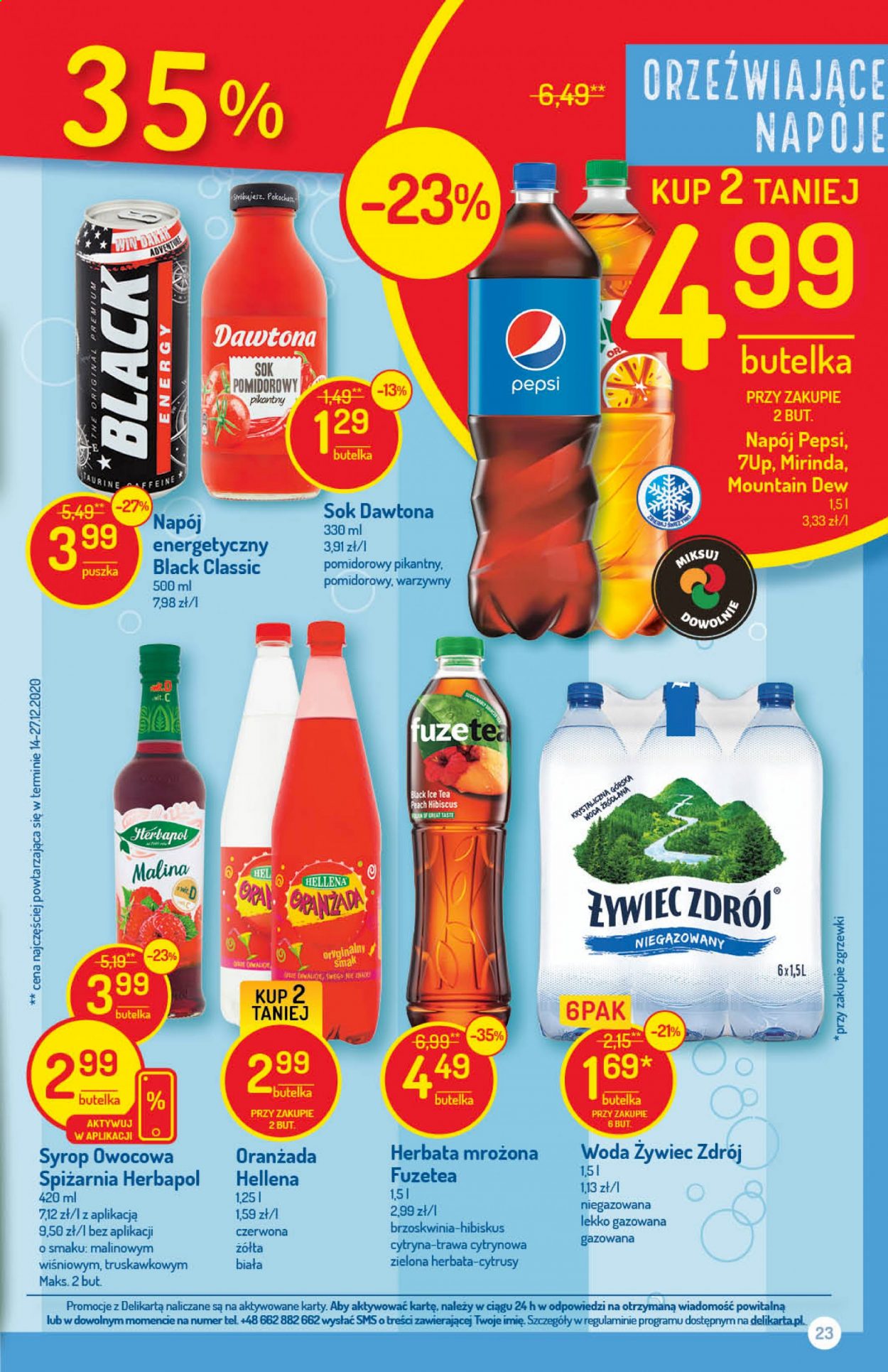 Gazetka Delikatesy Centrum - 18.02.2021 - 24.02.2021. Strona 23