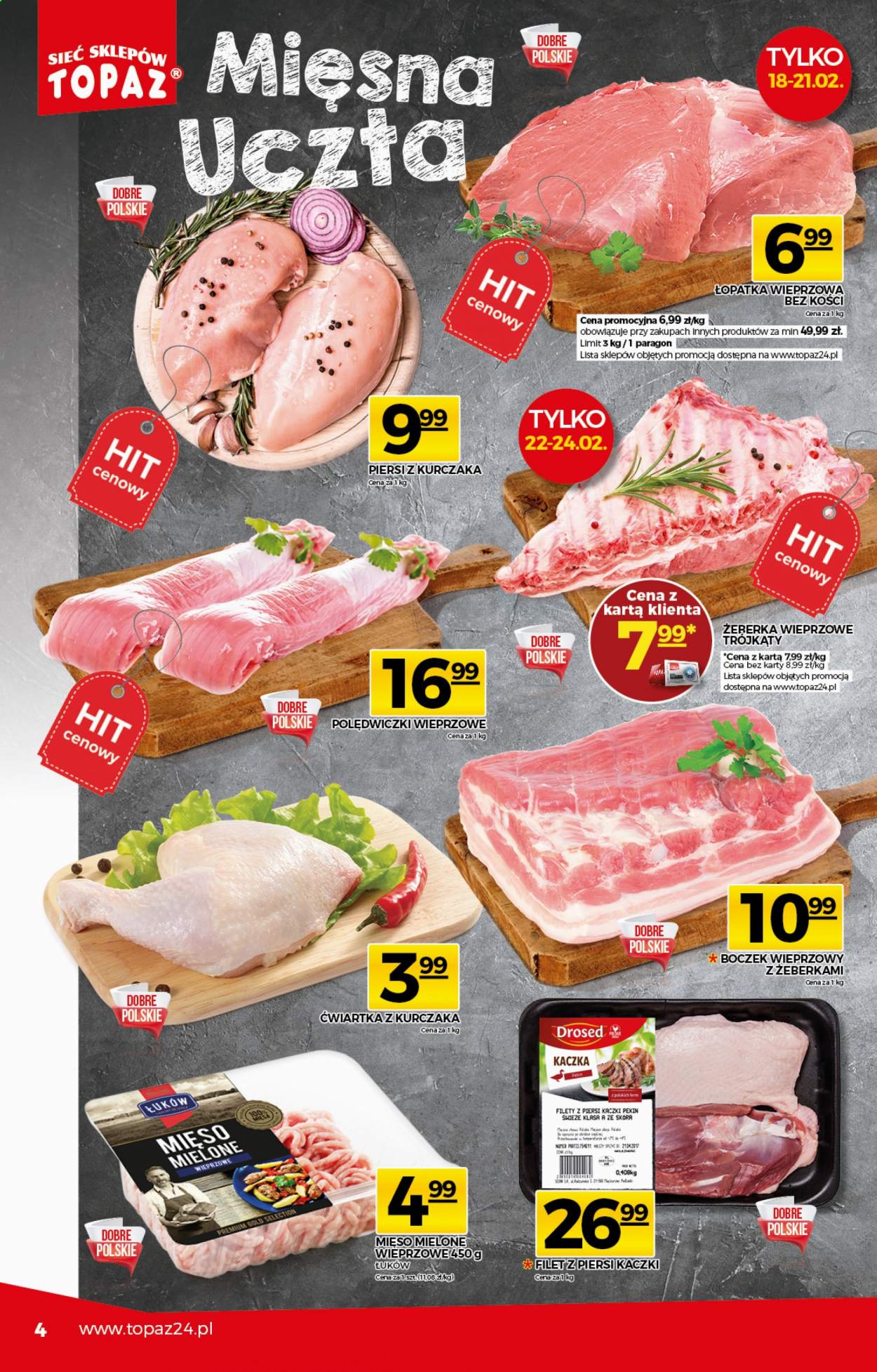 Gazetka Topaz - 18.02.2021 - 24.02.2021. Strona 4