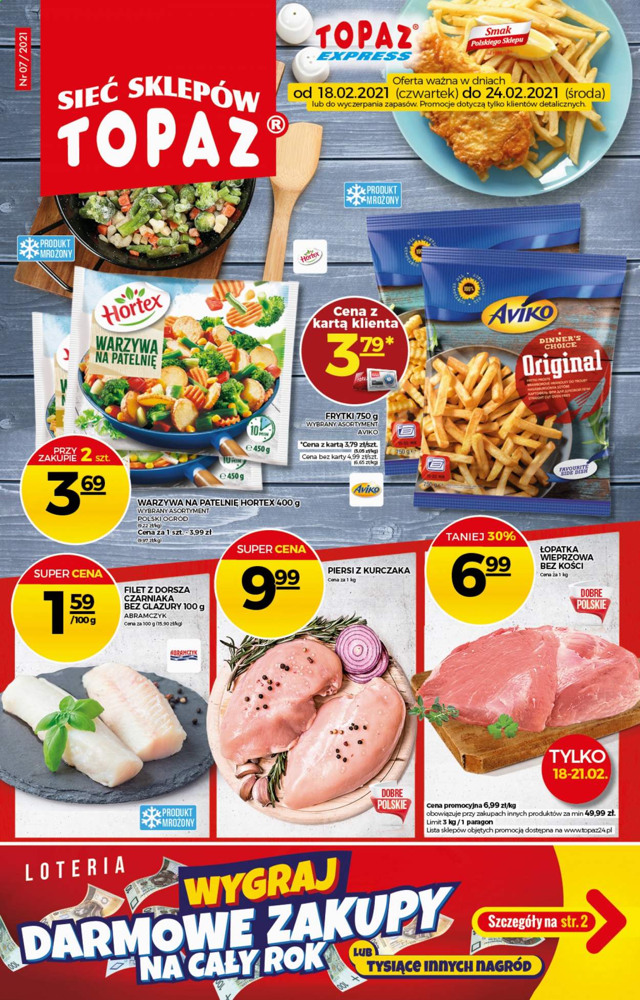 Gazetka Topaz - 18.02.2021 - 24.02.2021. Strona 1