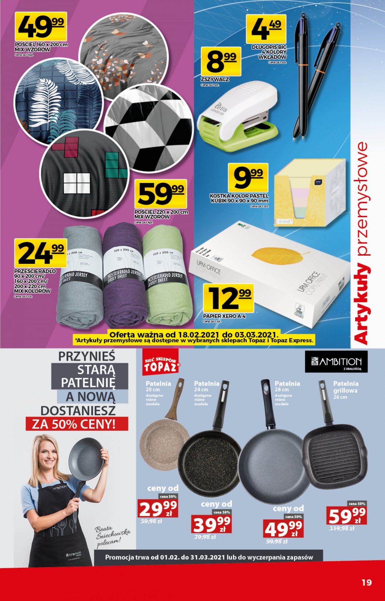 Gazetka Topaz - 18.02.2021 - 24.02.2021. Strona 19