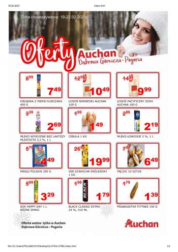 Gazetka Auchan - 19.2.2021 - 22.2.2021.