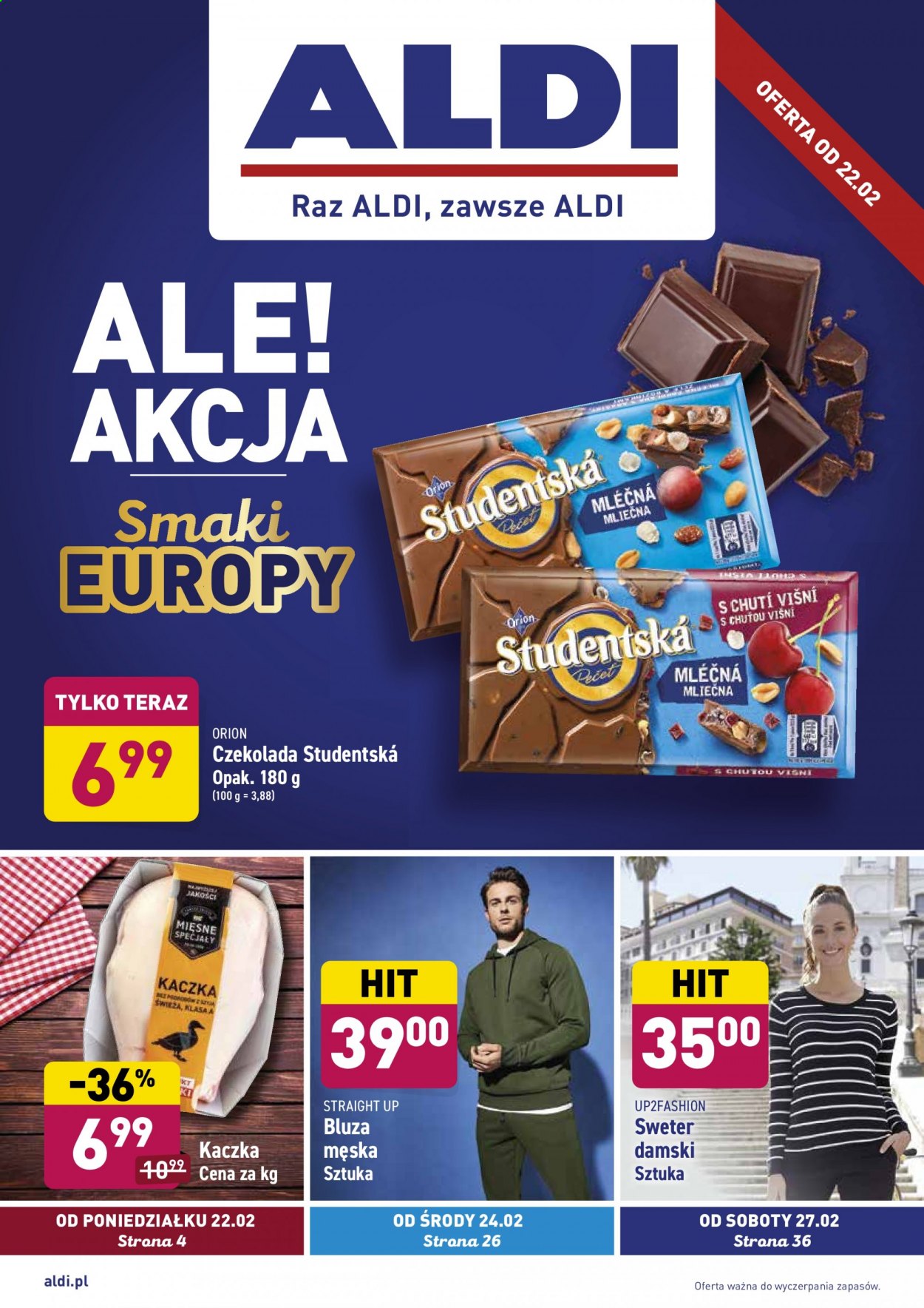 Gazetka ALDI - 22.02.2021 - 27.02.2021. Strona 1