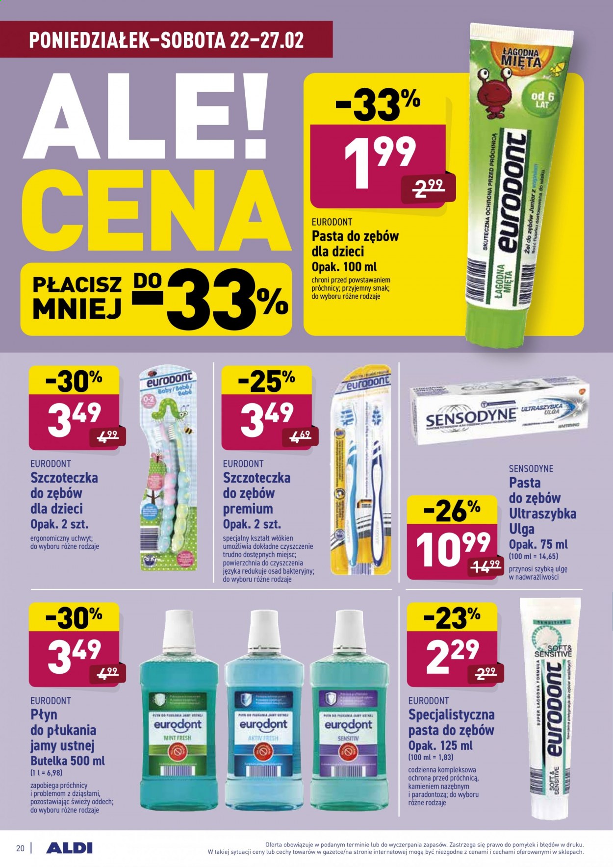 Gazetka ALDI - 22.02.2021 - 27.02.2021. Strona 20