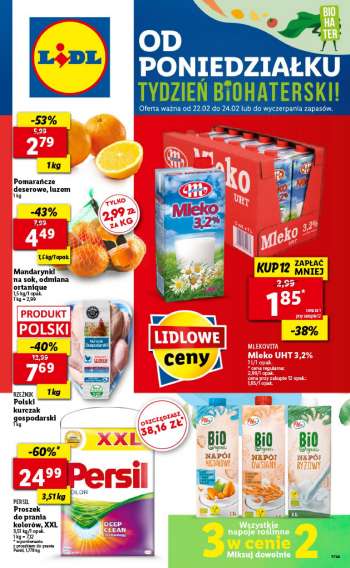 Gazetka Lidl - 22.2.2021 - 24.2.2021.