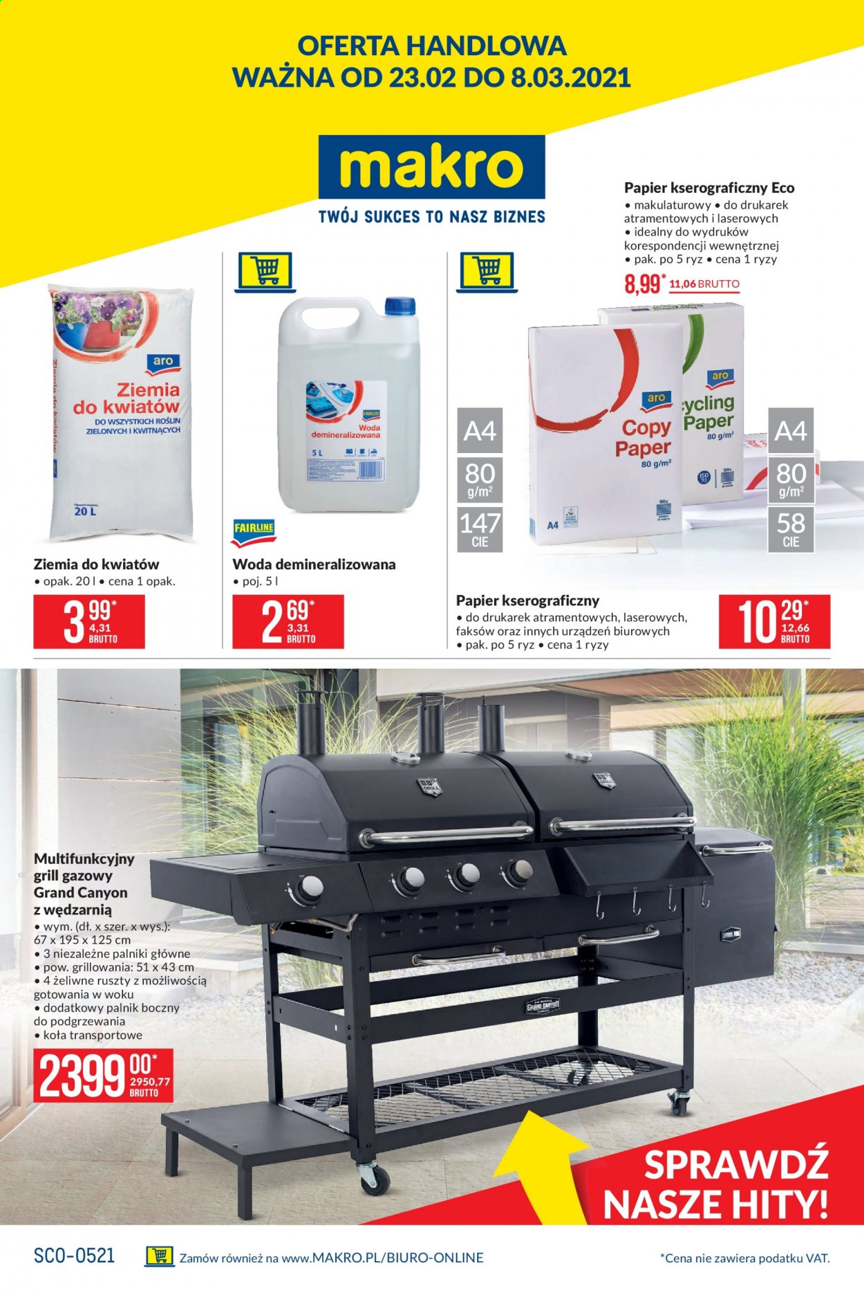 Gazetka Makro - 23.02.2021 - 8.03.2021. Strona 1