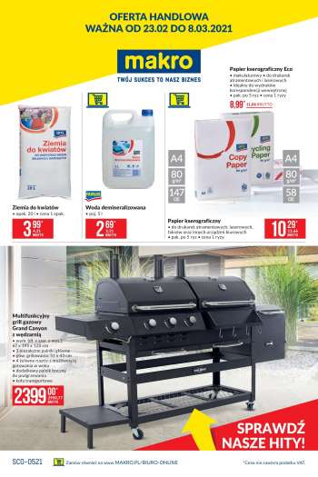 Gazetka Makro - 23.2.2021 - 8.3.2021.