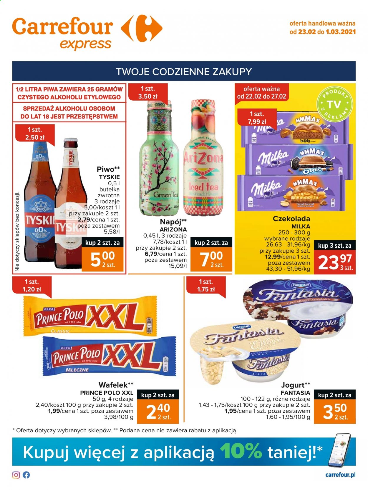 Gazetka Carrefour Express - 23.02.2021 - 1.03.2021. Strona 1