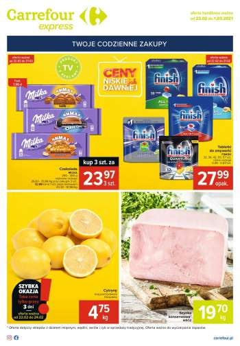 Gazetka Carrefour Express - 23.2.2021 - 1.3.2021.
