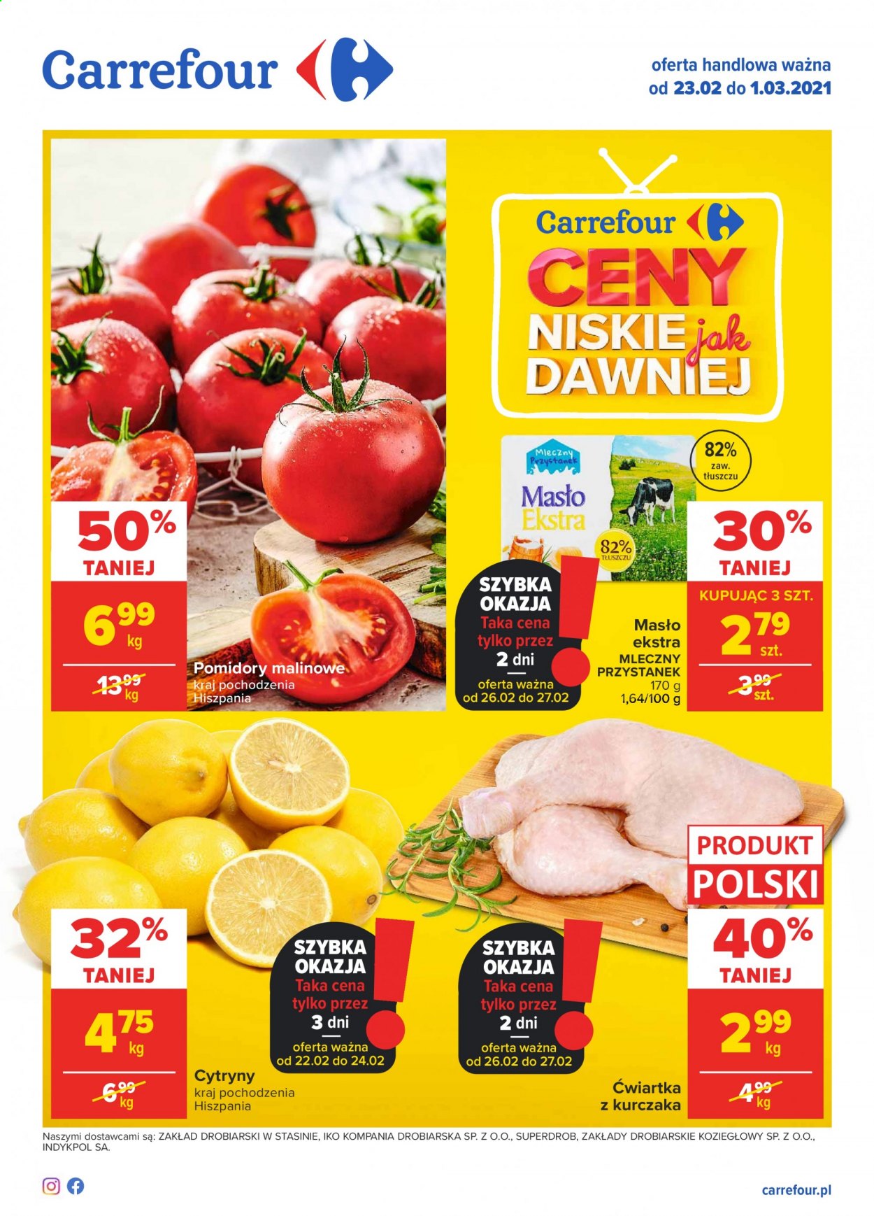 Gazetka Carrefour - 23.02.2021 - 1.03.2021. Strona 1