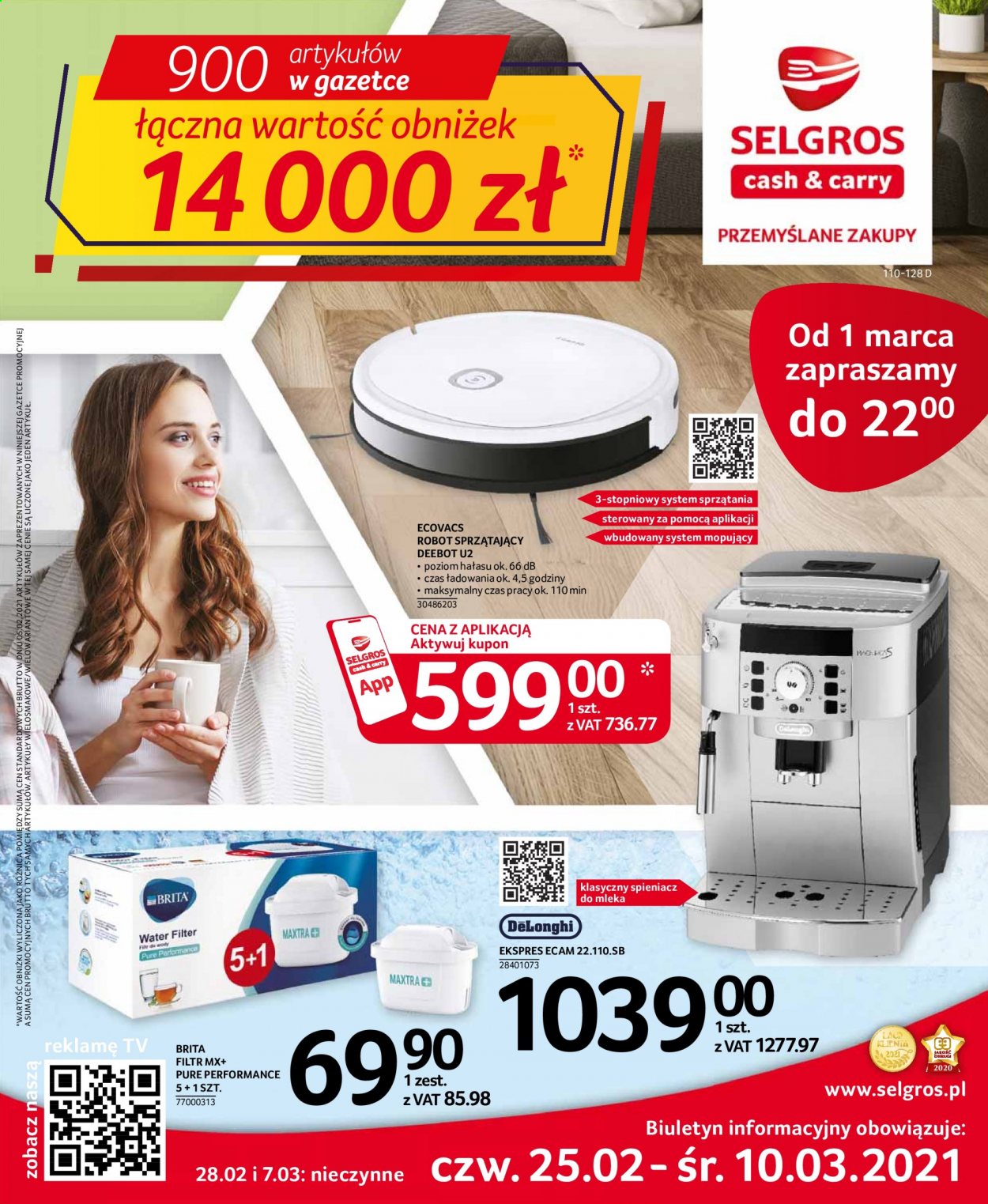 Gazetka Selgros - 25.02.2021 - 10.03.2021. Strona 1