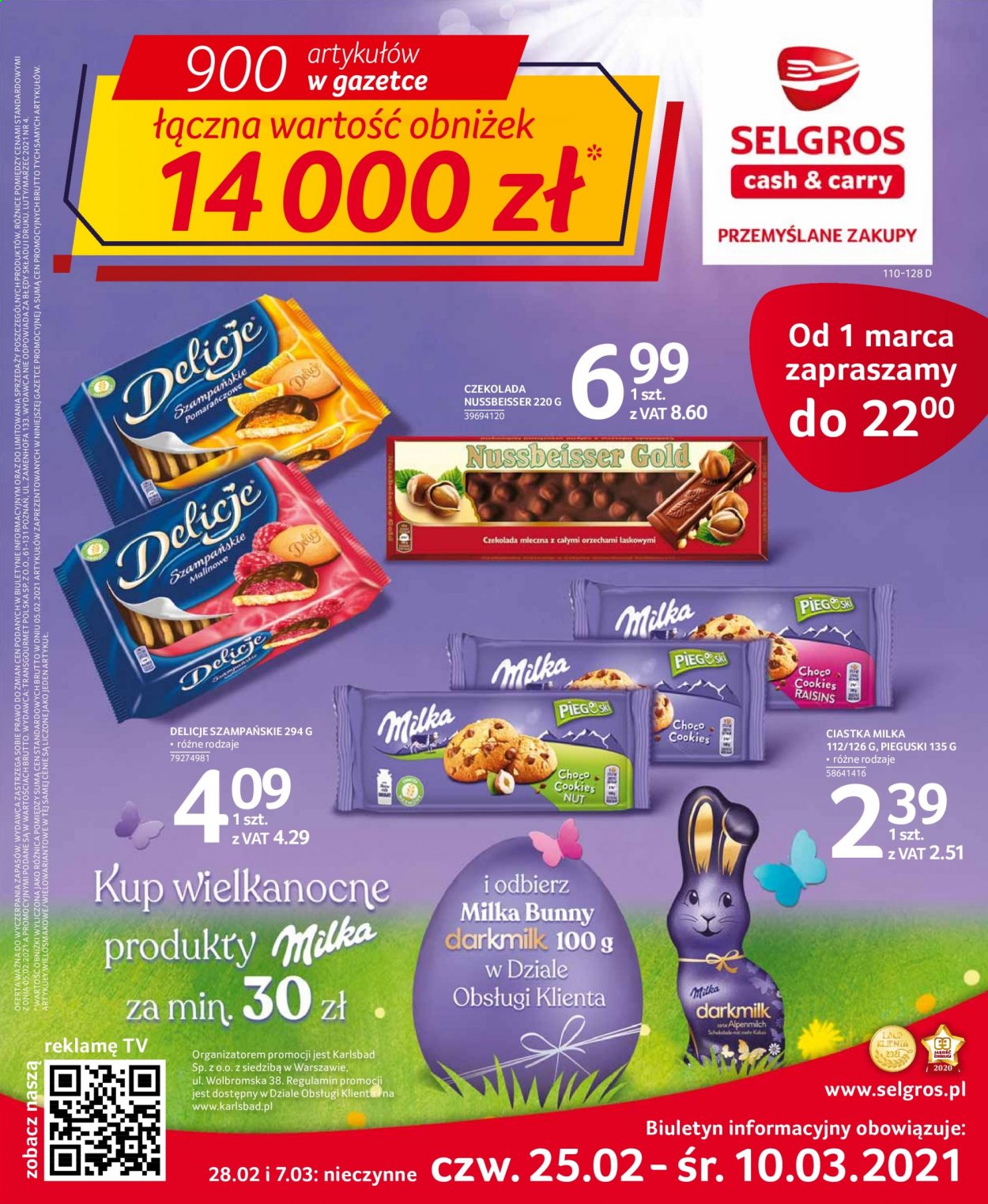 Gazetka Selgros - 25.02.2021 - 10.03.2021. Strona 1