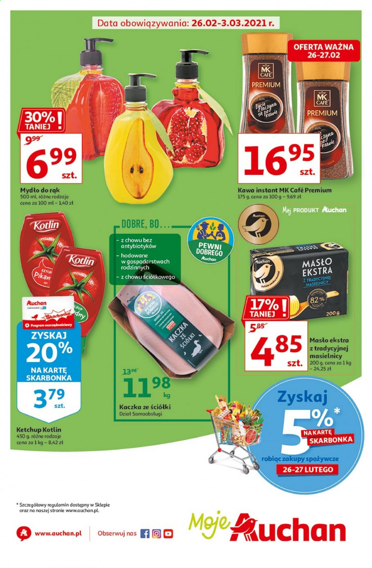 Gazetka Auchan - 26.02.2021 - 3.03.2021. Strona 1