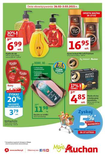 Gazetka Auchan - 26.2.2021 - 3.3.2021.
