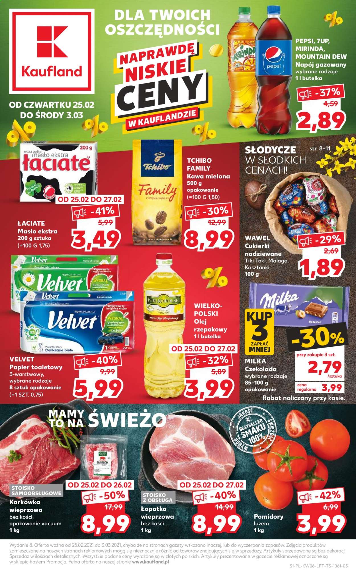 Gazetka Kaufland - 25.02.2021 - 3.03.2021. Strona 1