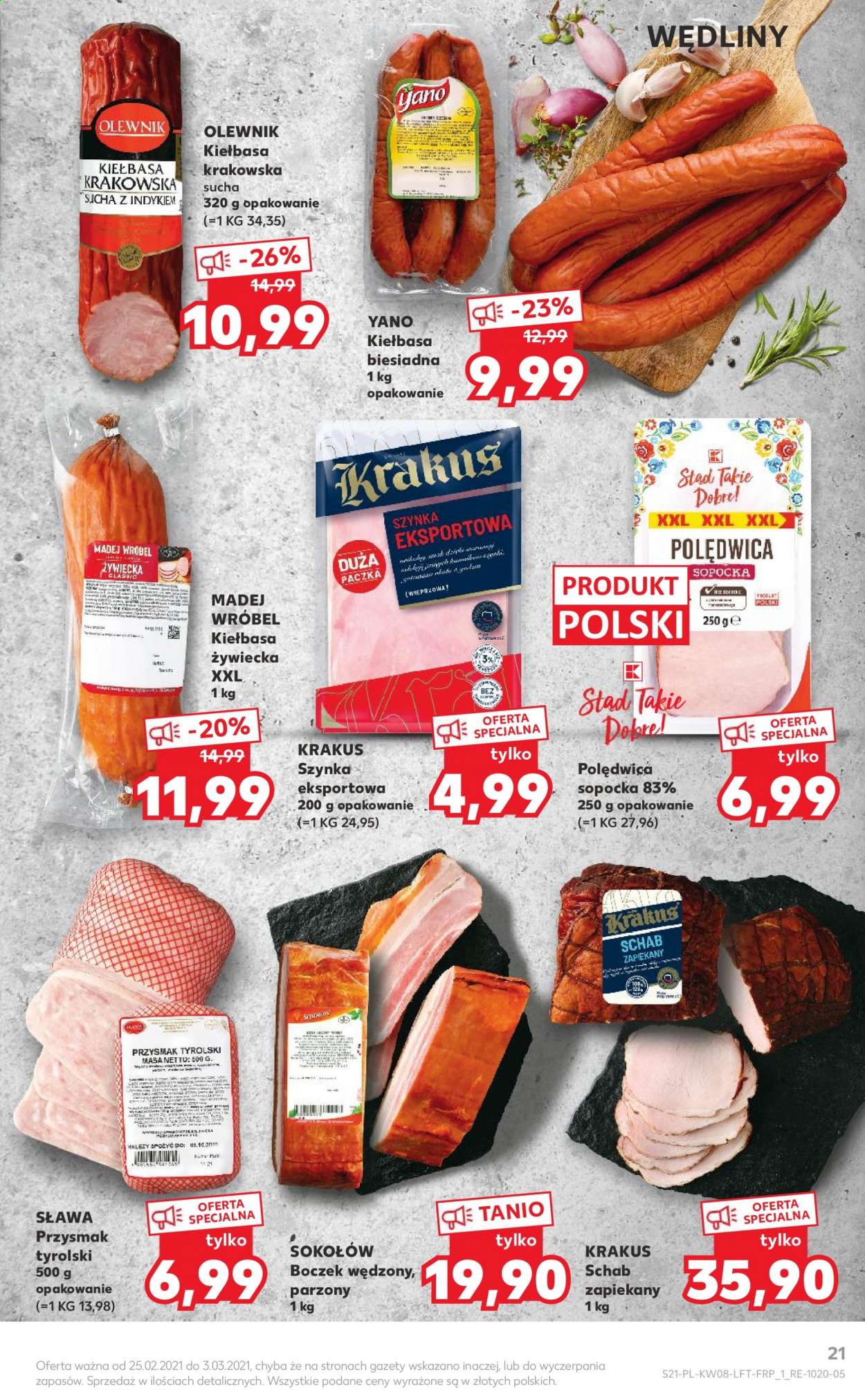 Gazetka Kaufland - 25.02.2021 - 3.03.2021. Strona 21