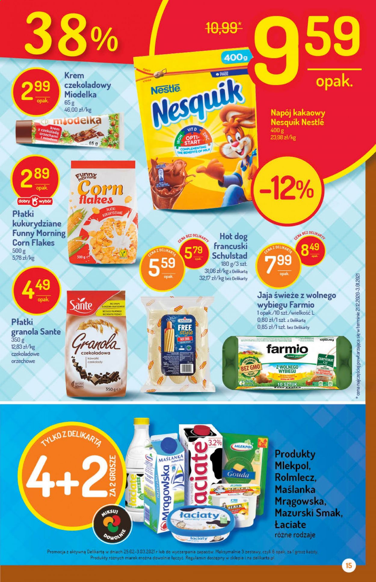 Gazetka Delikatesy Centrum - 25.02.2021 - 3.03.2021. Strona 15