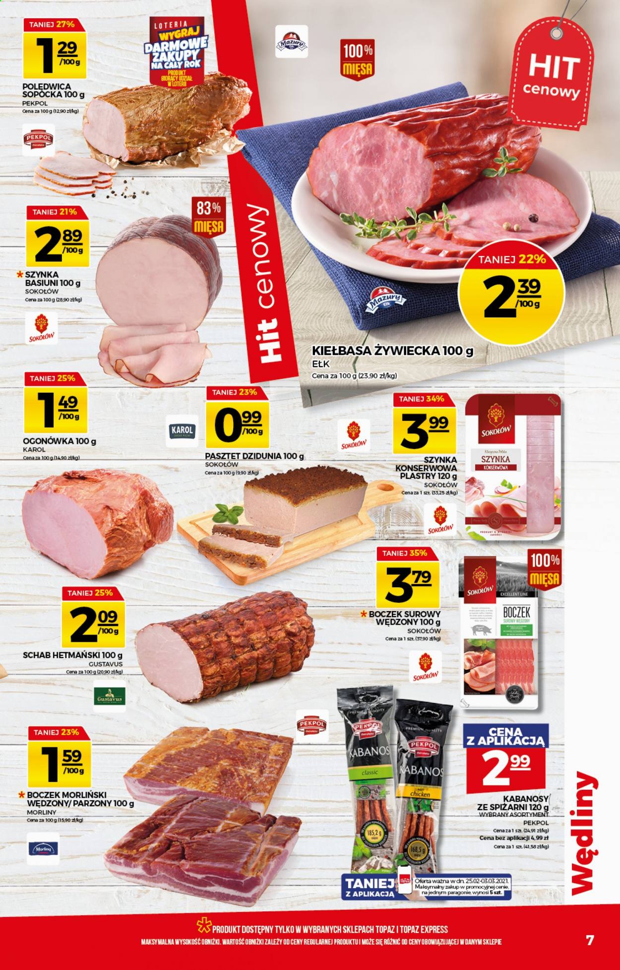 Gazetka Topaz - 25.02.2021 - 3.03.2021. Strona 7