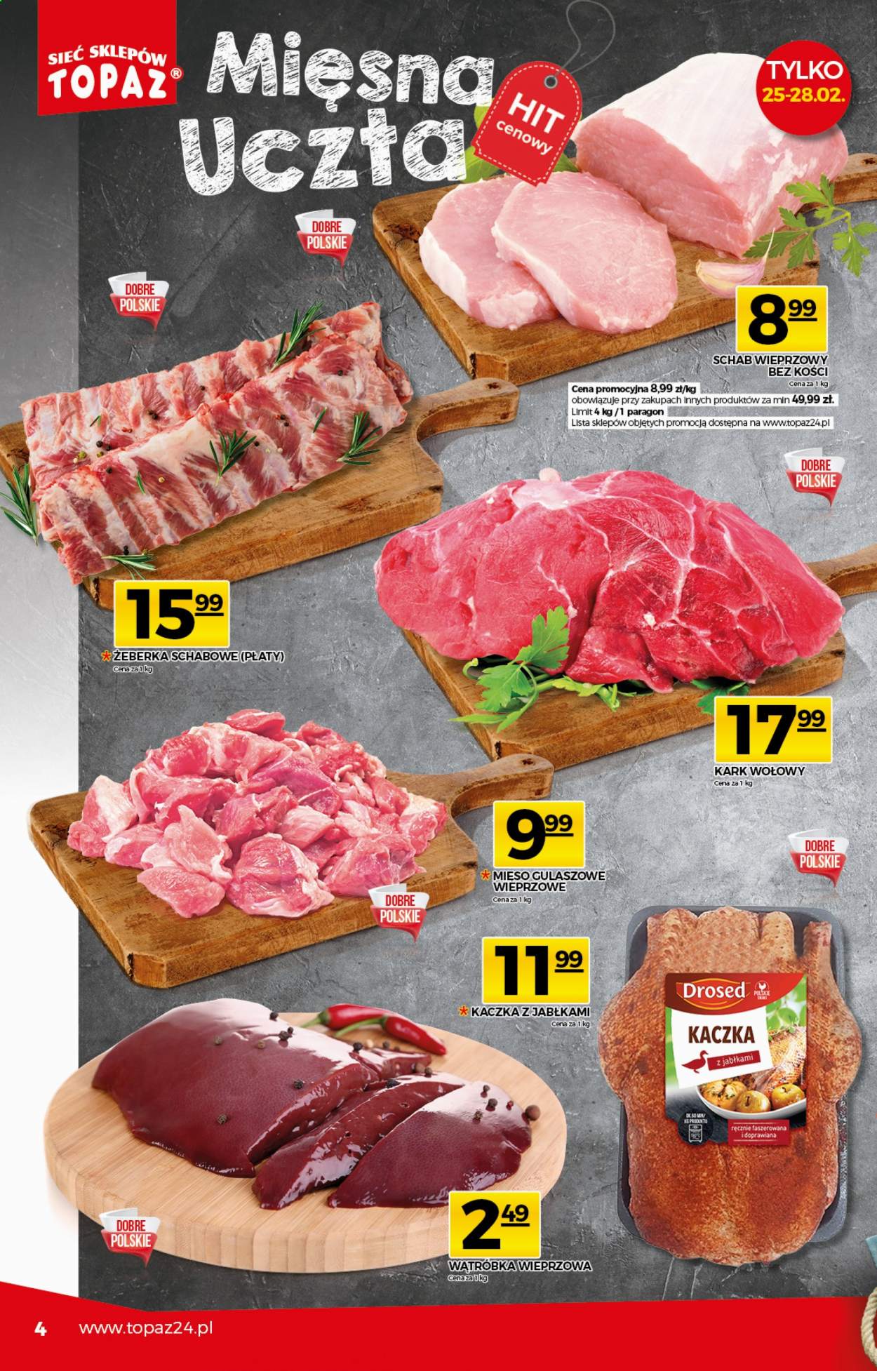 Gazetka Topaz - 25.02.2021 - 3.03.2021. Strona 4