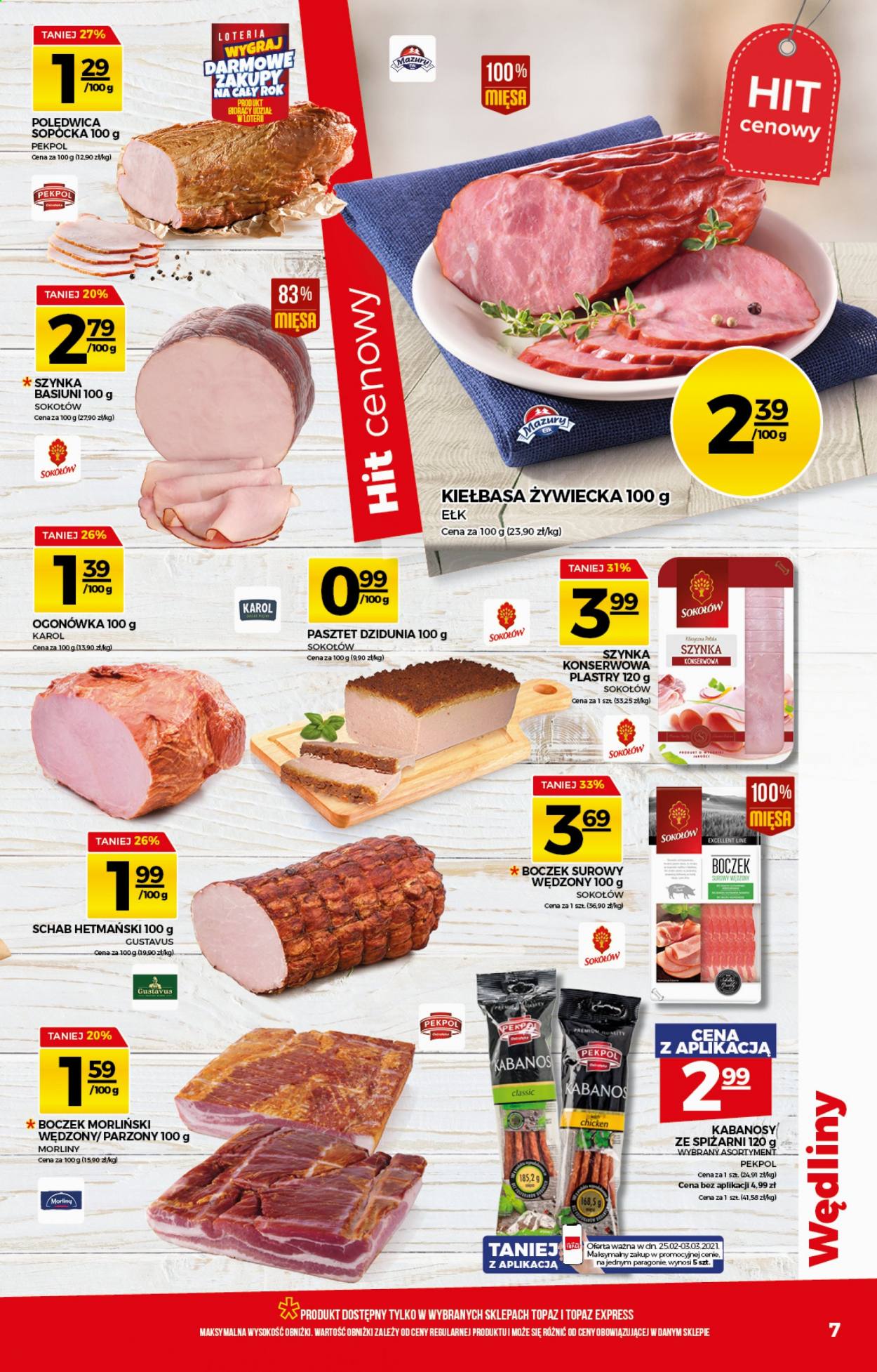 Gazetka Topaz - 25.02.2021 - 3.03.2021. Strona 7