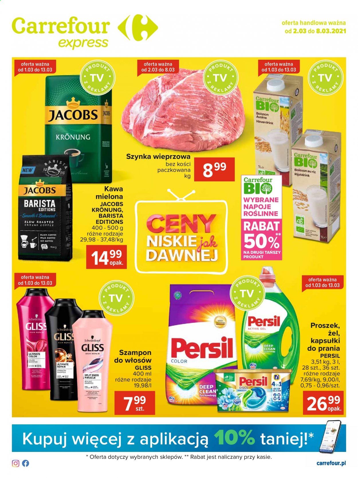 Gazetka Carrefour Express - 2.03.2021 - 8.03.2021. Strona 1