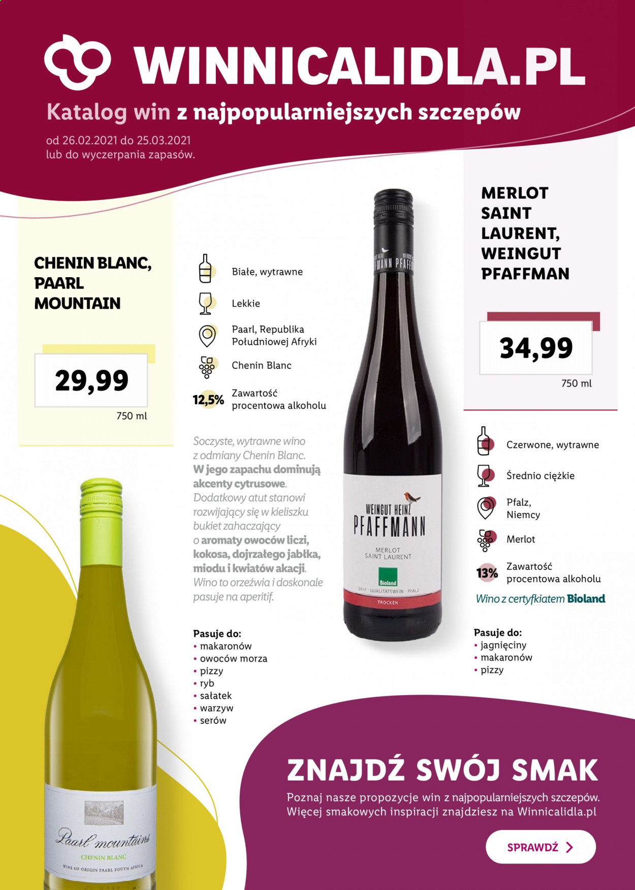 Gazetka Lidl - 26.02.2021 - 25.03.2021. Strona 1