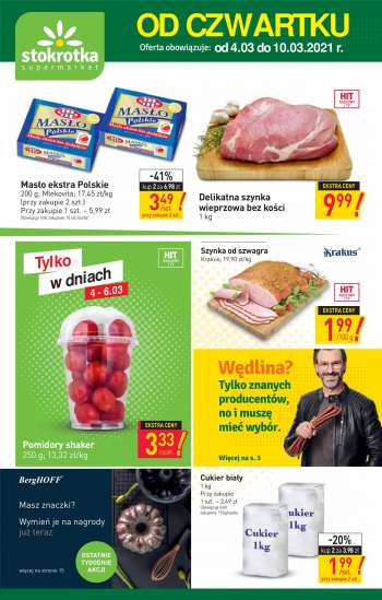 Gazetka Stokrotka Supermarket - 4.3.2021 - 10.3.2021.