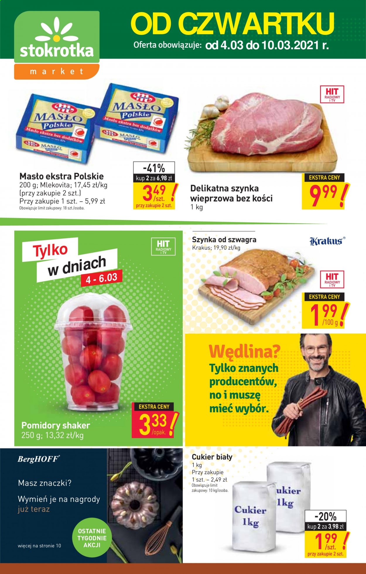 Gazetka Stokrotka Market - 4.03.2021 - 10.03.2021. Strona 1