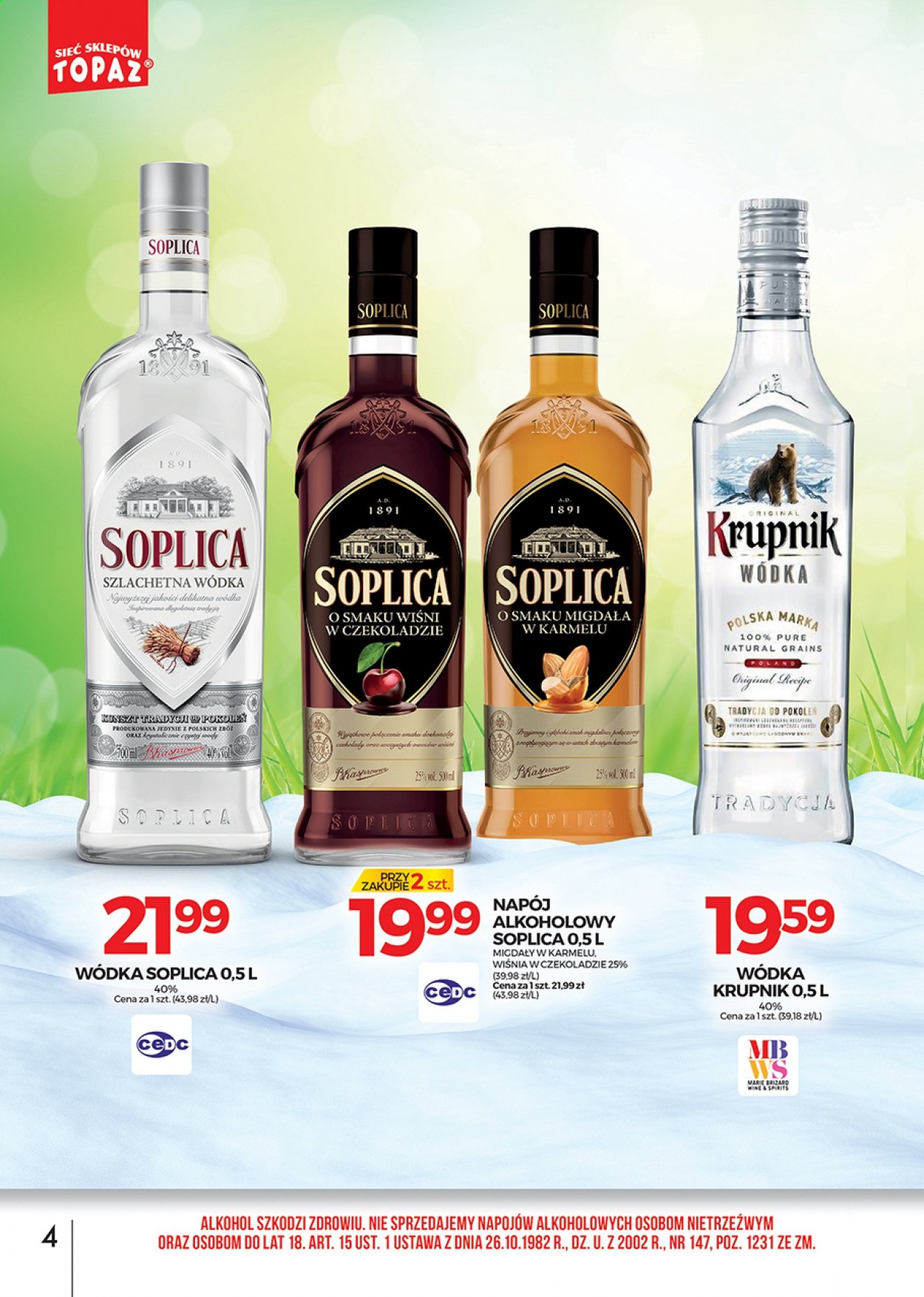 Gazetka Topaz - 1.03.2021 - 31.03.2021. Strona 4