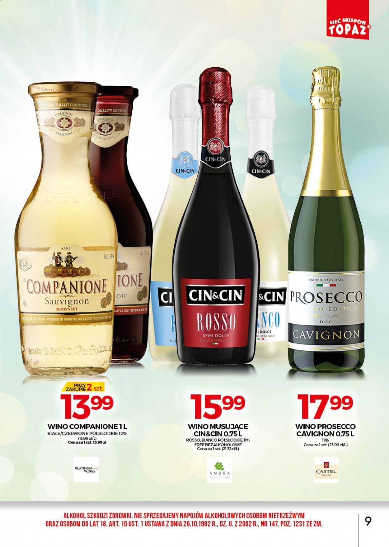 Gazetka Topaz - 1.03.2021 - 31.03.2021. Strona 9