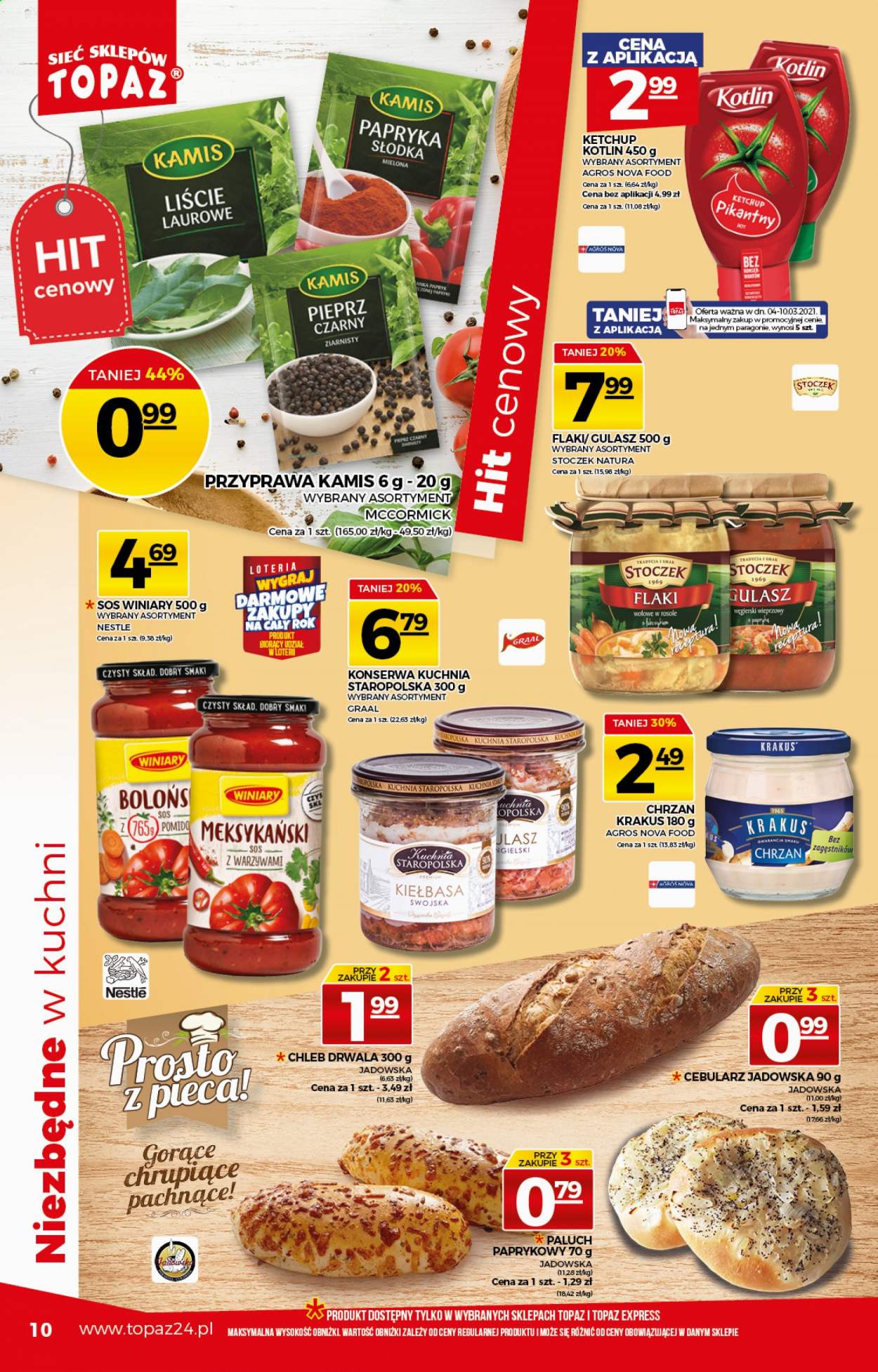 Gazetka Topaz - 4.03.2021 - 10.03.2021. Strona 10