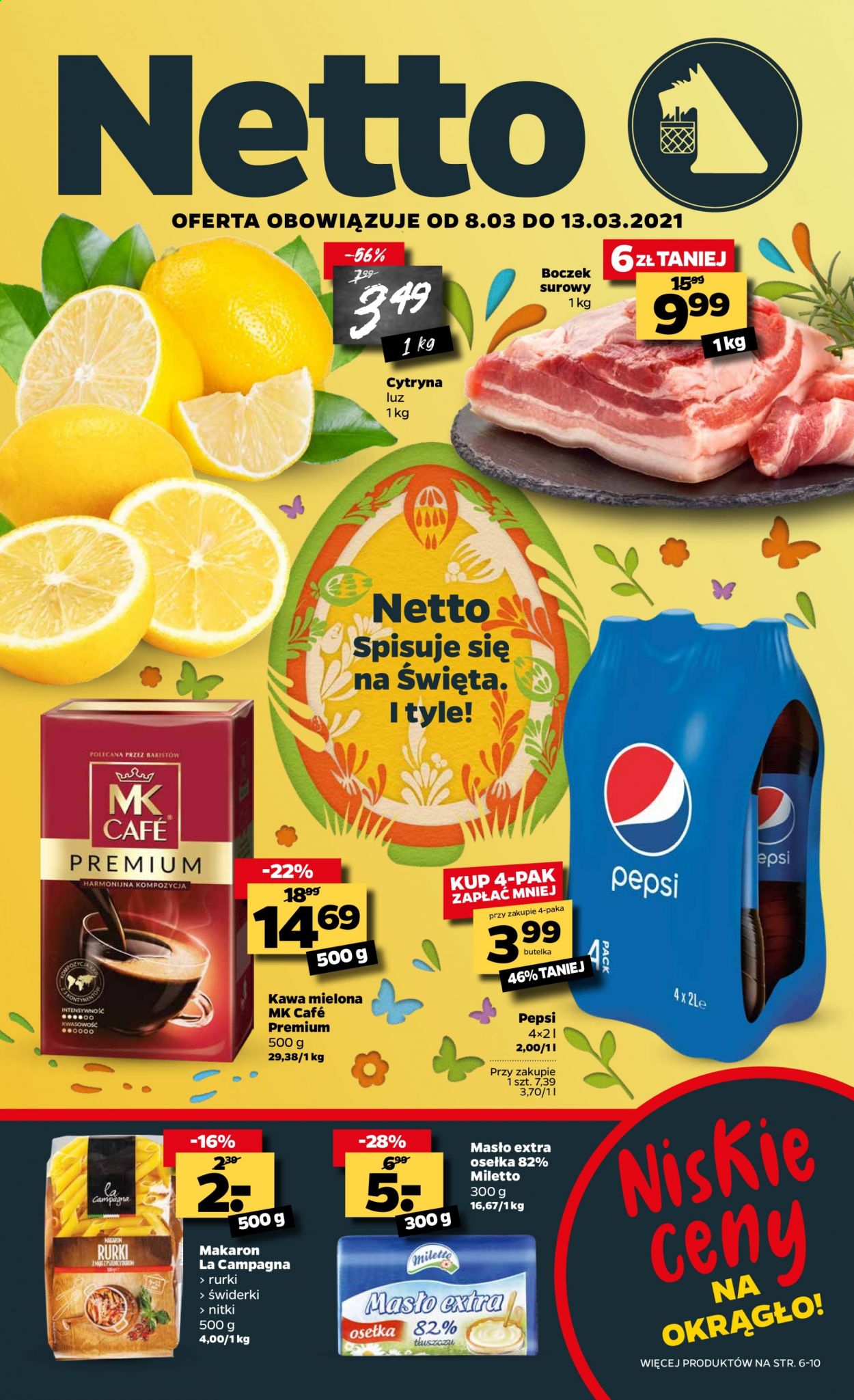 Gazetka Netto - 8.03.2021 - 13.03.2021. Strona 1