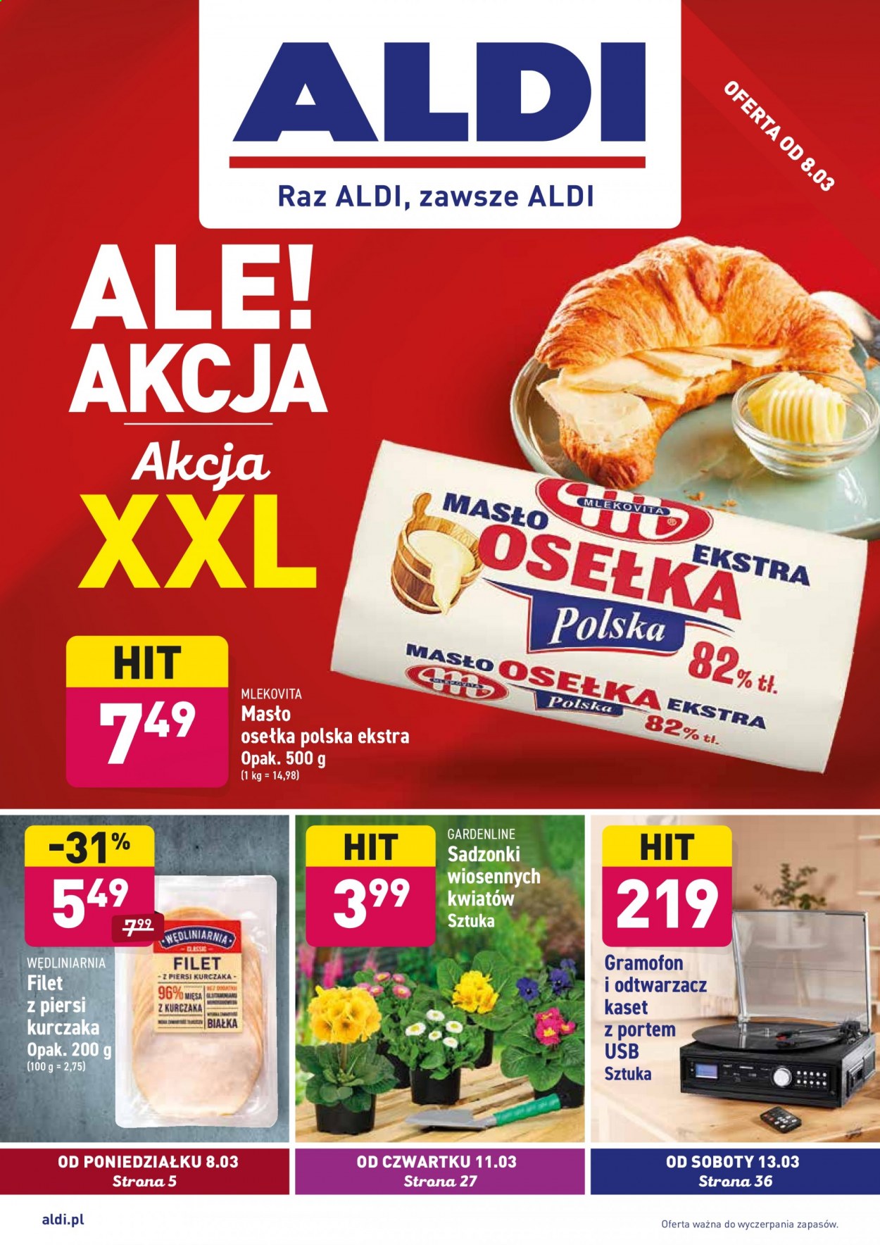 Gazetka ALDI - 8.03.2021 - 13.03.2021. Strona 1